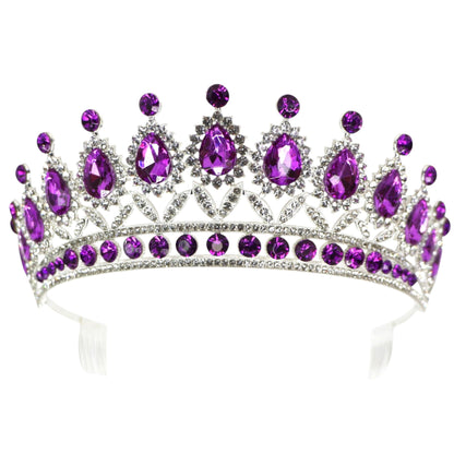 Crystal Tiara Crown HT0879. (1PC)