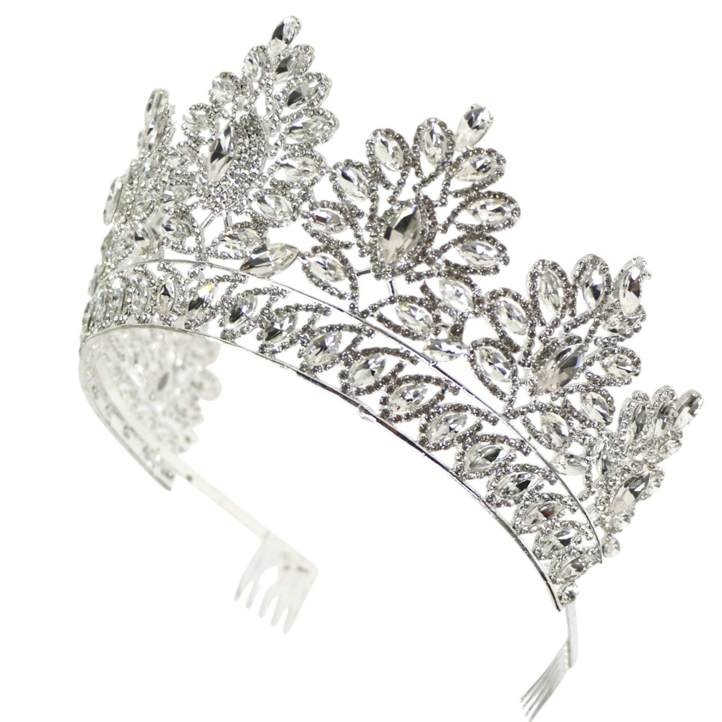 Crystal Tiara Crown HT0937 (1PC)