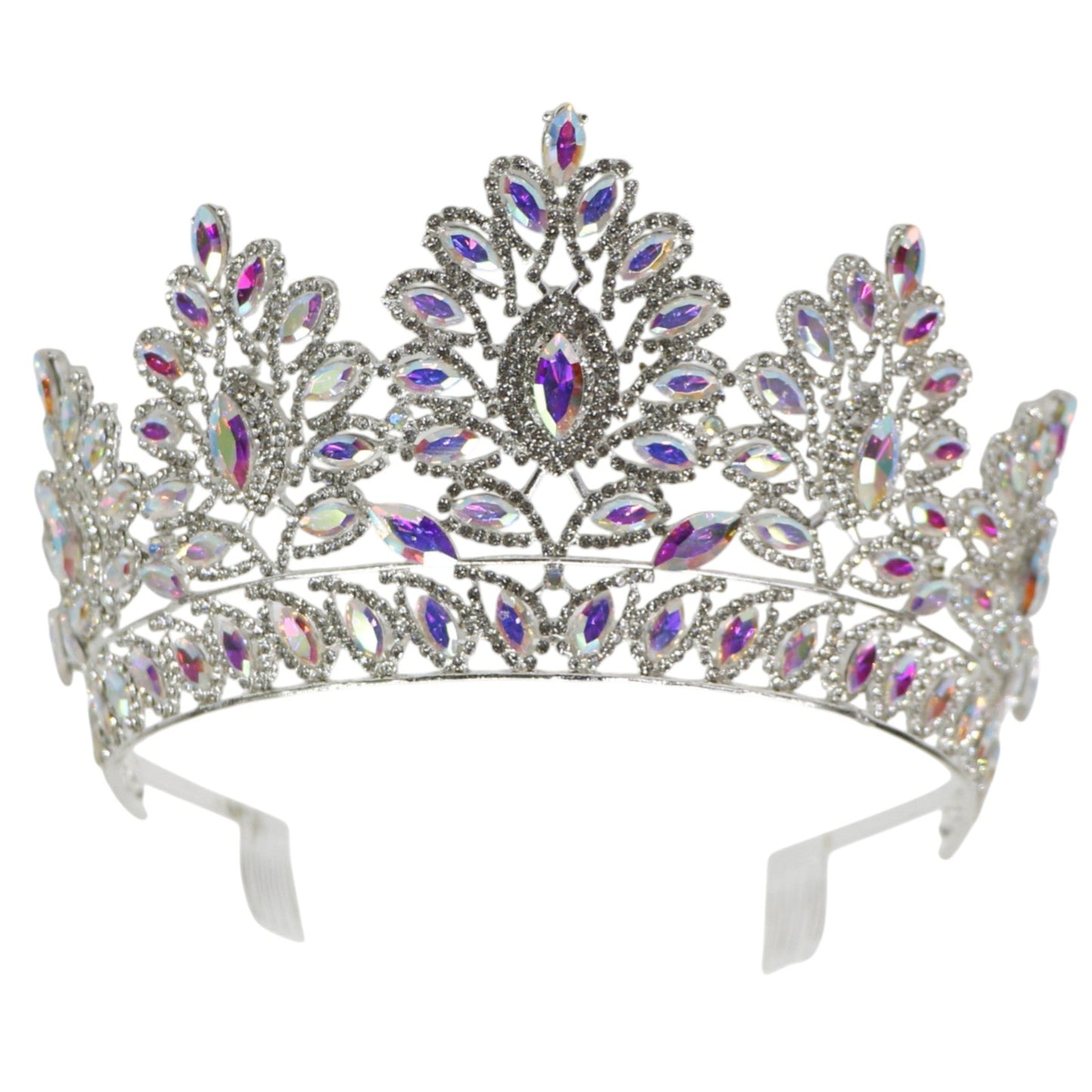Crystal Tiara Crown HT0937 (1PC)