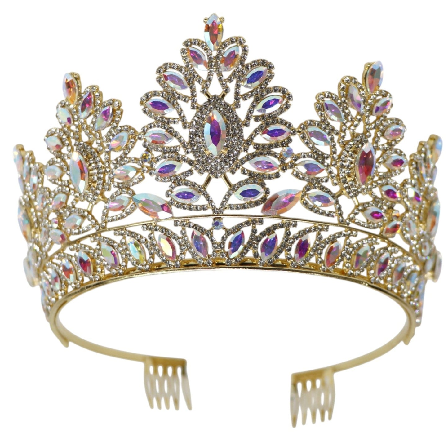 Crystal Tiara Crown HT0937. (1PC)