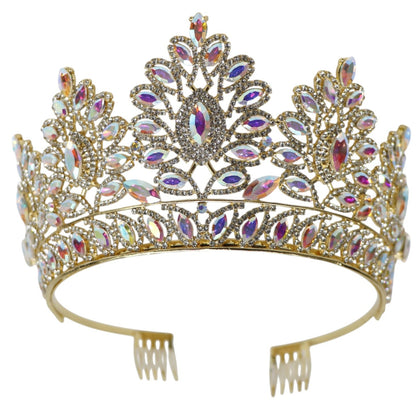Crystal Tiara Crown HT0937. (1PC)