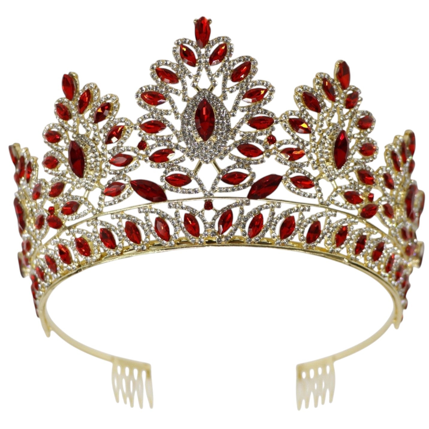 Crystal Tiara Crown HT0937 (1PC)