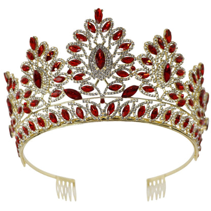 Crystal Tiara Crown HT0937. (1PC)