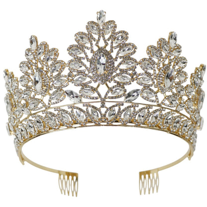 Crystal Tiara Crown HT0937 (1PC)
