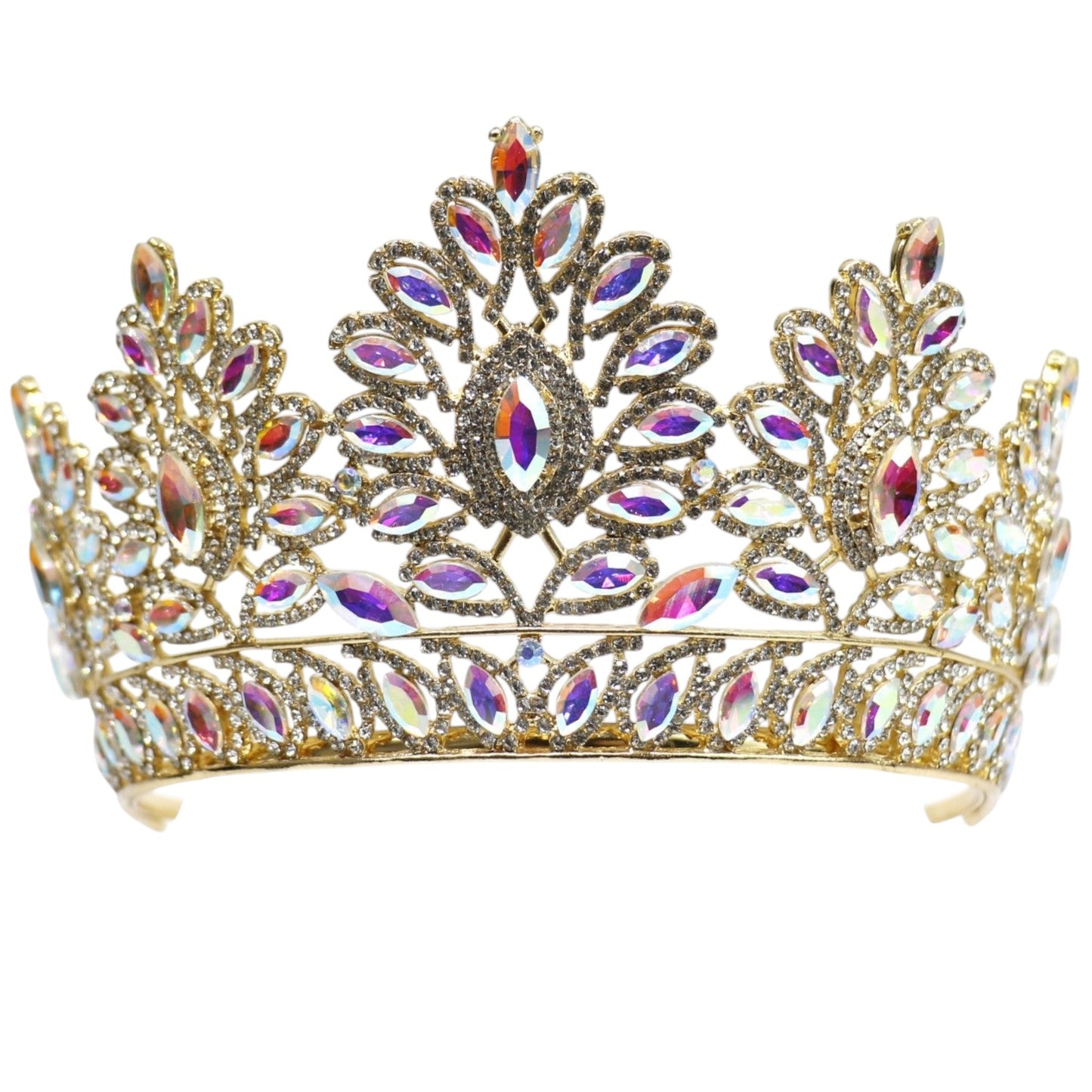 Crystal Tiara Crown HT0937 (1PC)