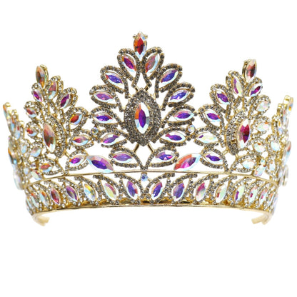 Crystal Tiara Crown HT0937. (1PC)