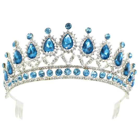 Crystal Tiara Crown HT0879 (1PC)
