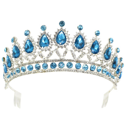 Crystal Tiara Crown HT0879. (1PC)