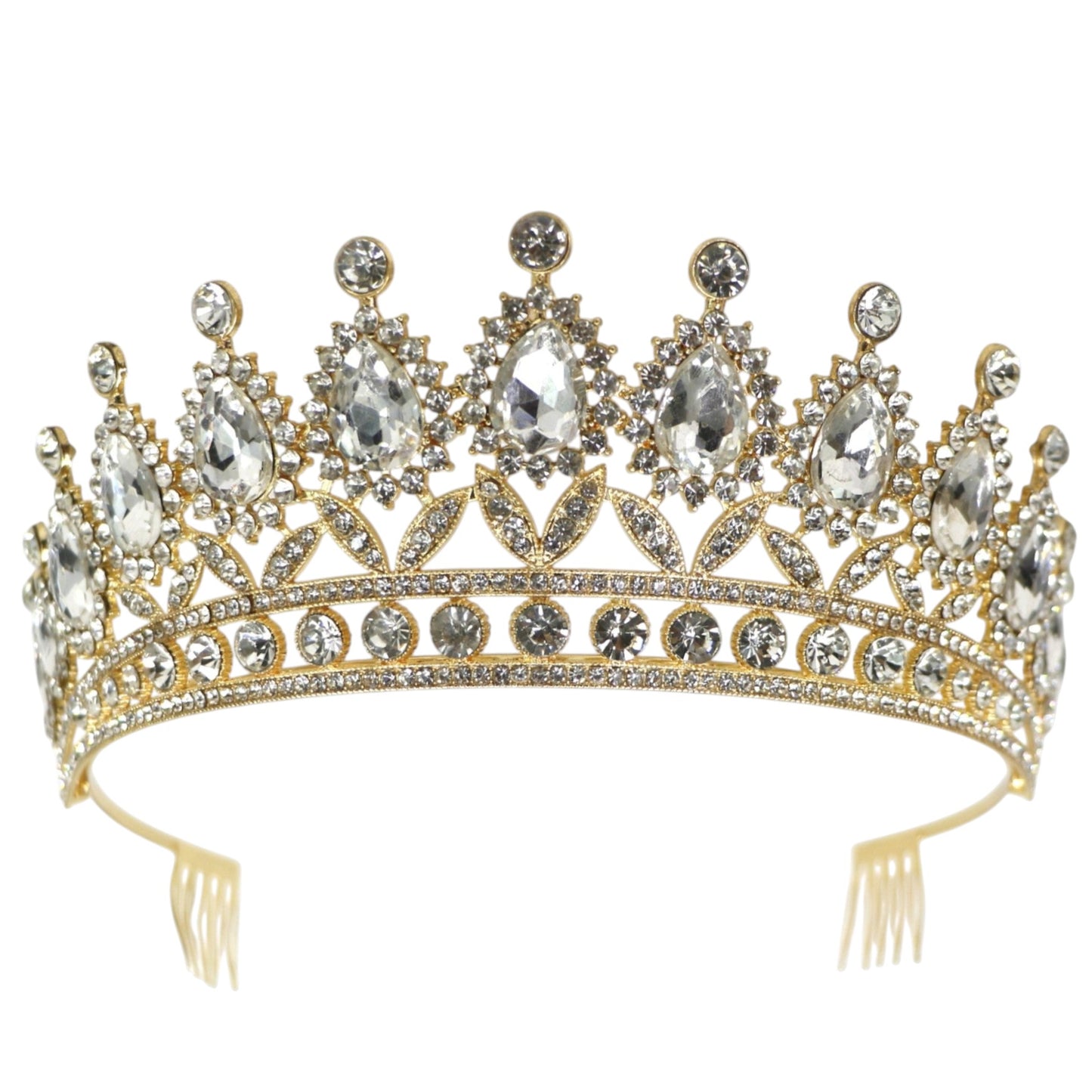 Crystal Tiara Crown HT0879. (1PC)