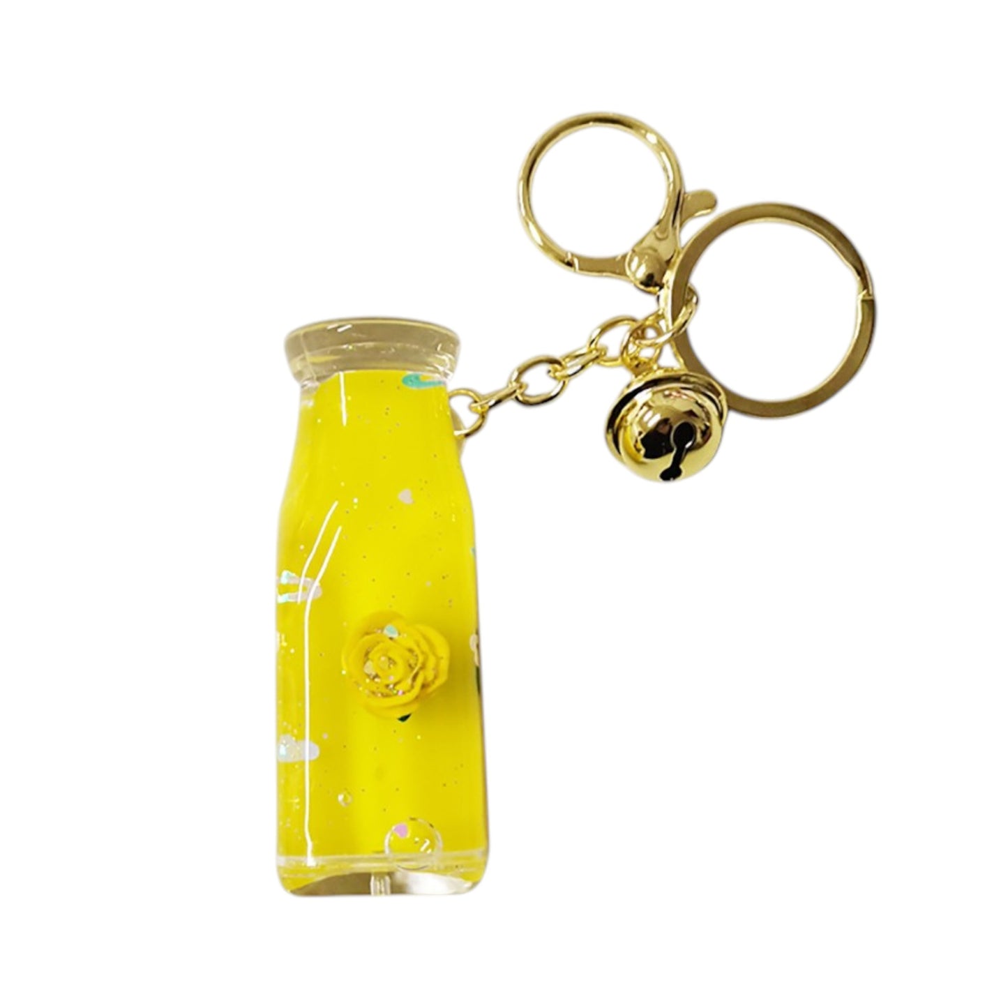 Rose Liquid Jar Key Chain KC1208-16 (12PC)