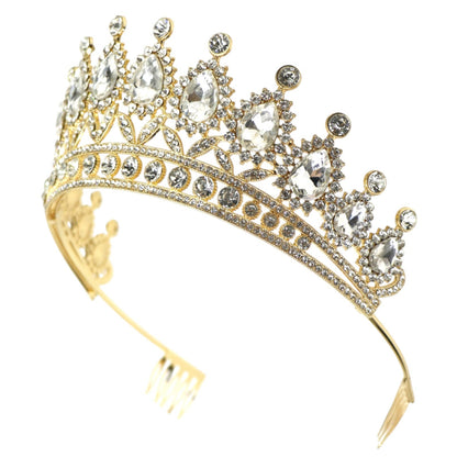 Crystal Tiara Crown HT0879 (1PC)