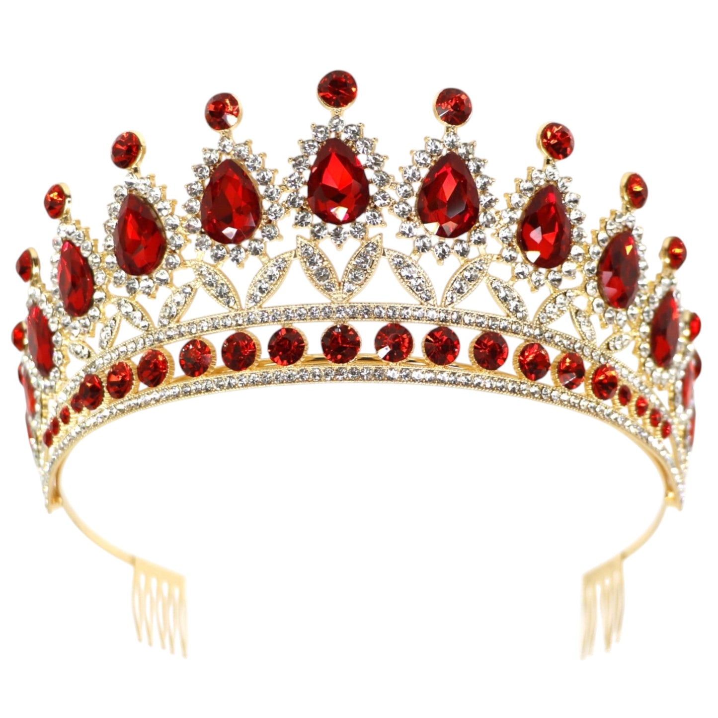 Crystal Tiara Crown HT0879. (1PC)