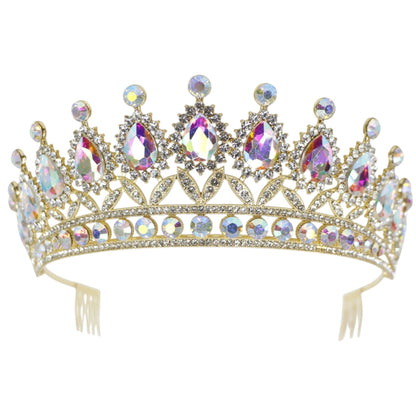 Crystal Tiara Crown HT0879. (1PC)