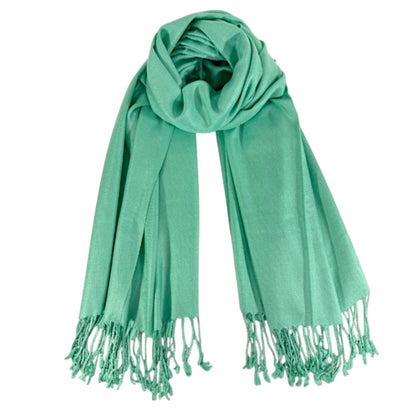 Plain Pashmina PP1028B. (12PC)