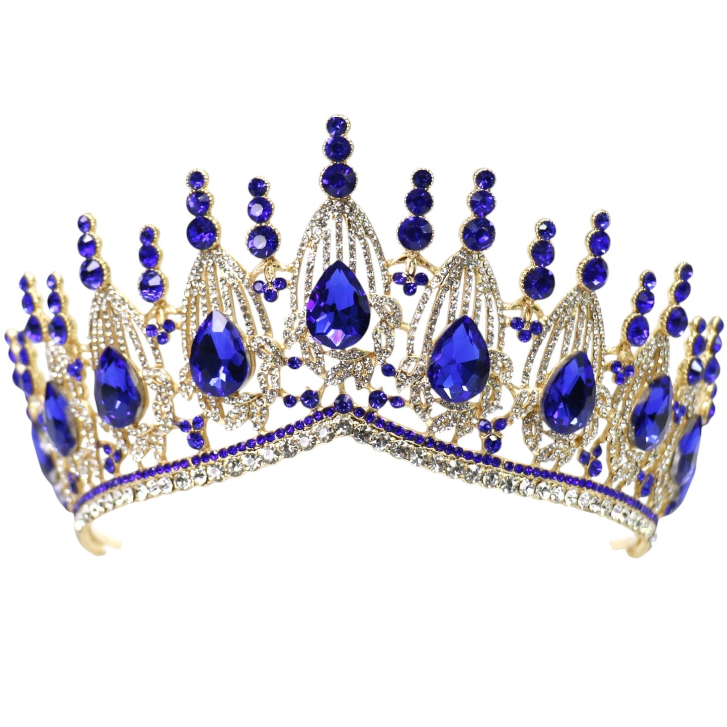 Crystal Tiara Crown HT0951. (1PC)