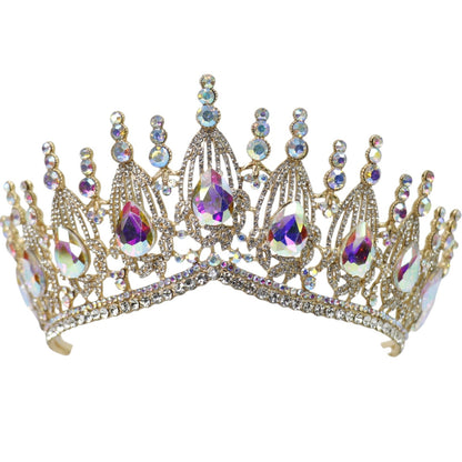 Crystal Tiara Crown HT0951. (1PC)