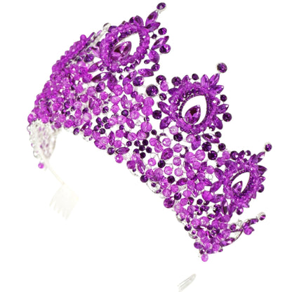 Crystal Tiara Crown HT0962 (1PC)