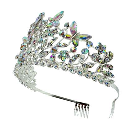 Crystal Tiara Crown CA1121-4 (2pc)