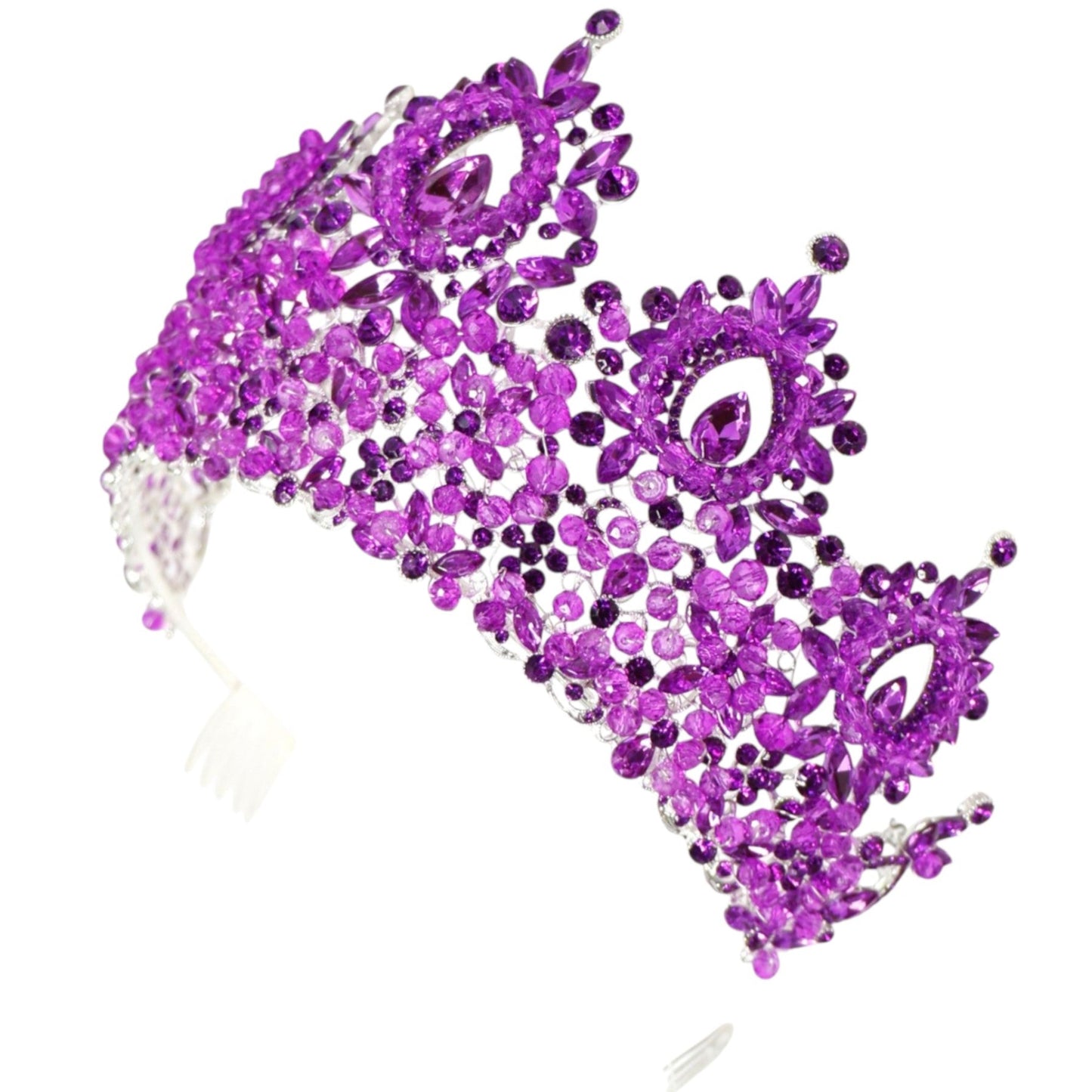 Crystal Tiara Crown HT0962. (1PC)