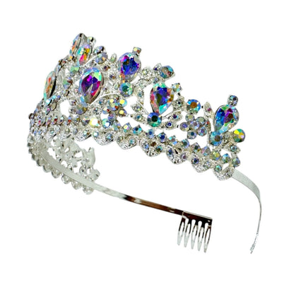 Crystal Tiara Crown CR1122-1 (2pc)