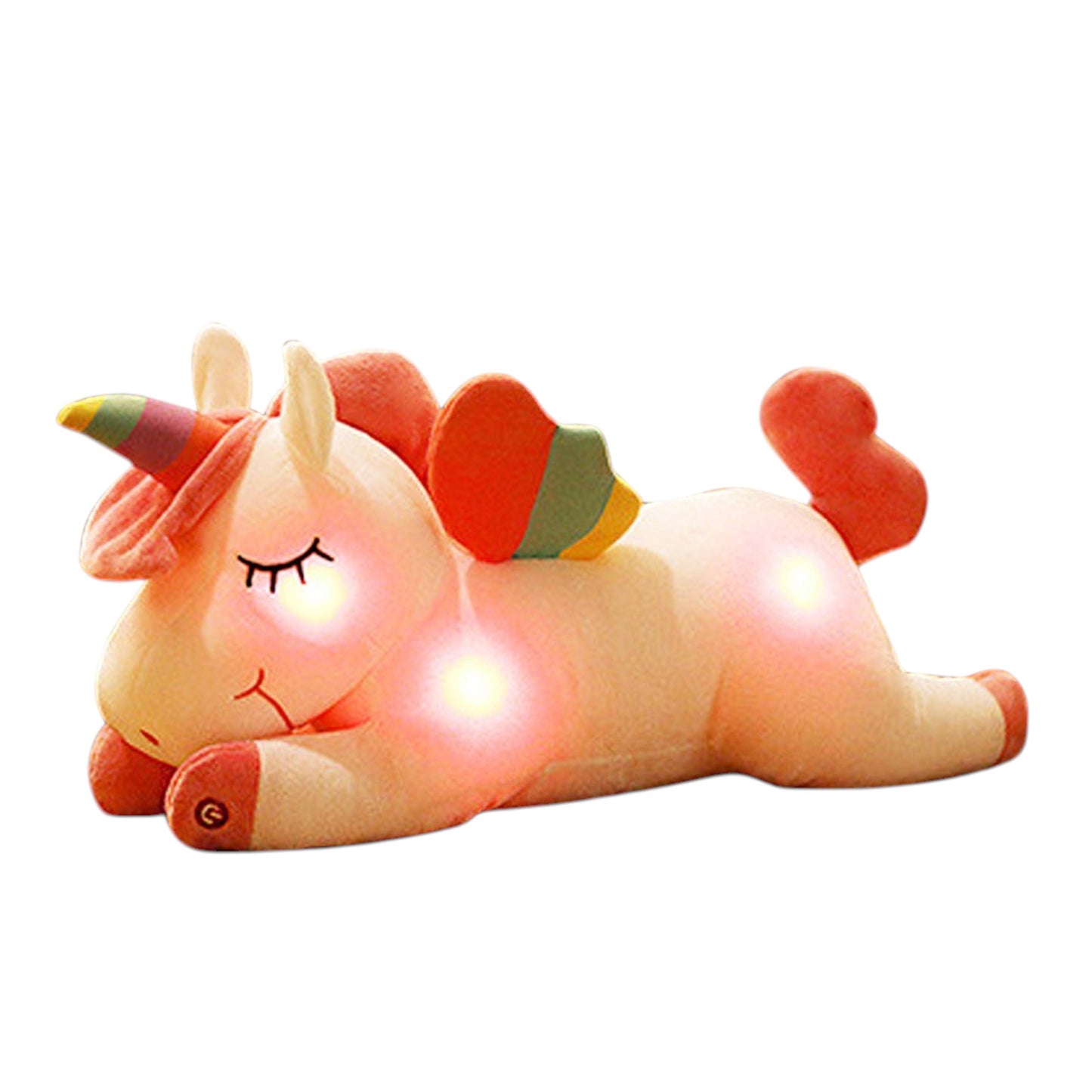 Sleeping Unicorn Led Christmas Melody Plush SS3404-26. (6PC)