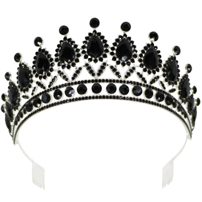 Crystal Tiara Crown HT0879. (1PC)