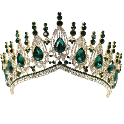 Crystal Tiara Crown HT0951. (1PC)