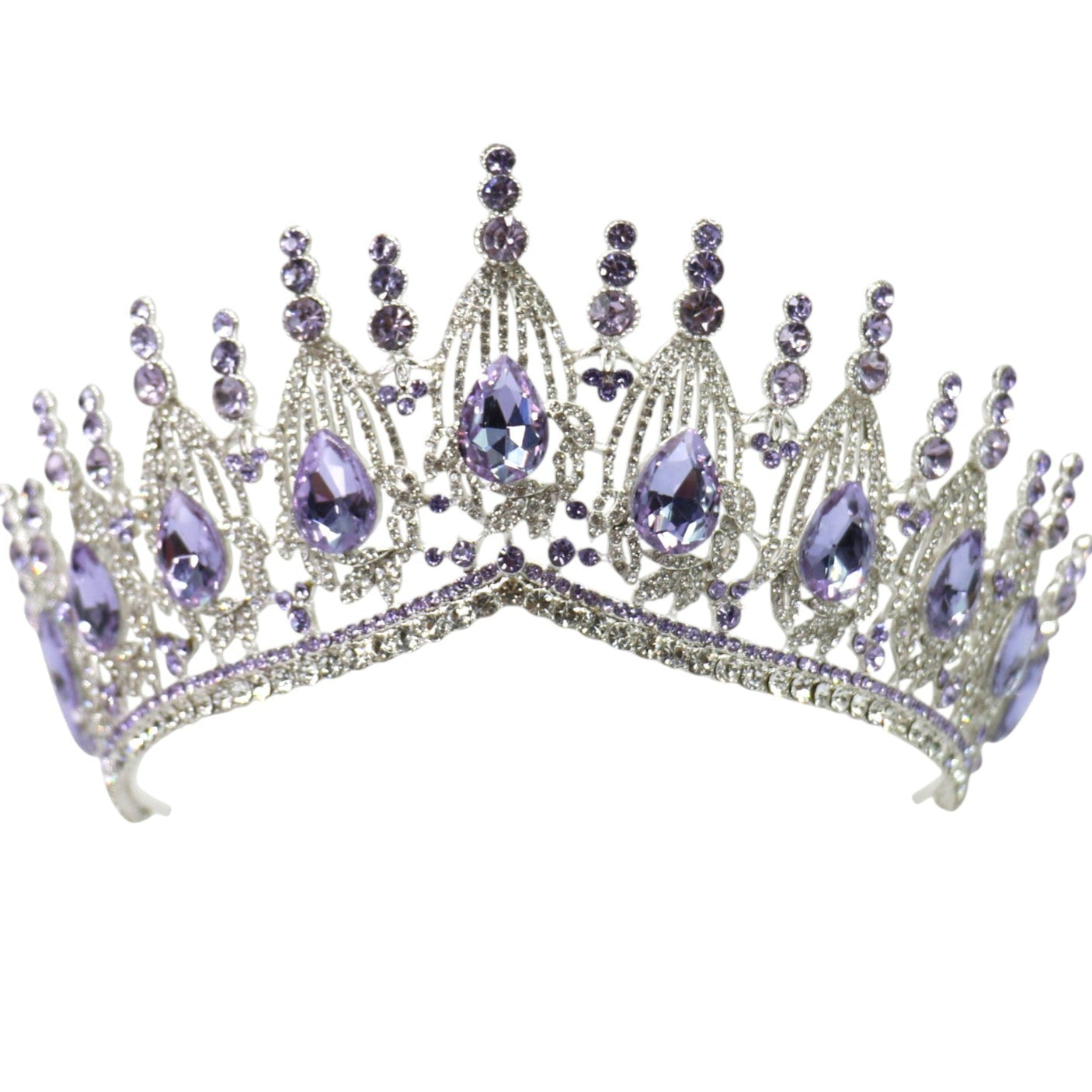Crystal Tiara Crown HT0951. (1PC)