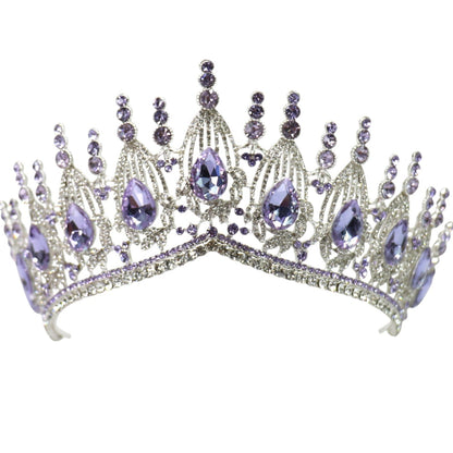 Crystal Tiara Crown HT0951. (1PC)