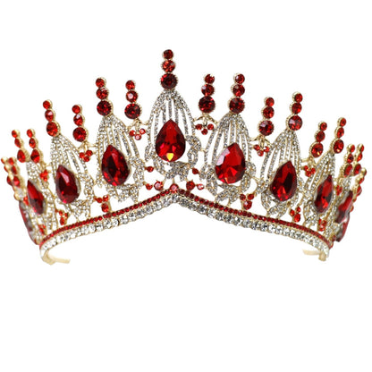 Crystal Tiara Crown HT0951. (1PC)