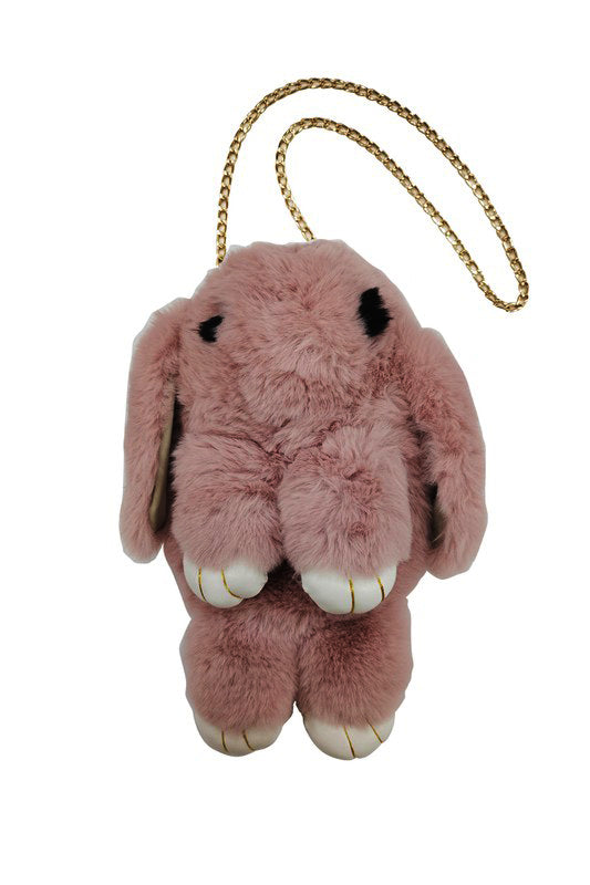 Pom Pom Bunny Crossbody Bag BG922 (6pc)
