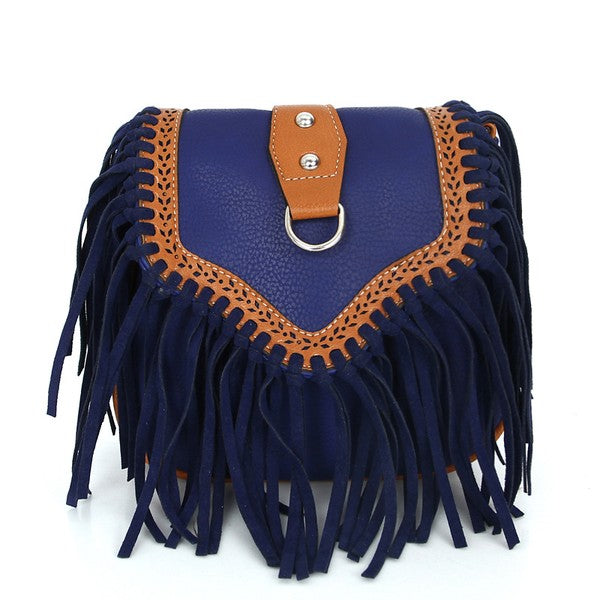 Boho Tassel Crossbody Bag SS2828-43 (12PC)
