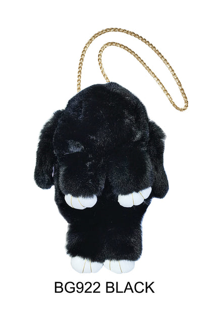 Pom Pom Bunny Crossbody Bag BG922 (6pc)