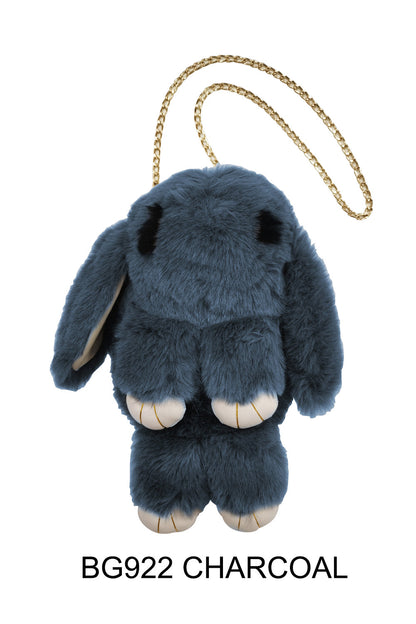 Pom Pom Bunny Crossbody Bag BG922 (6pc)