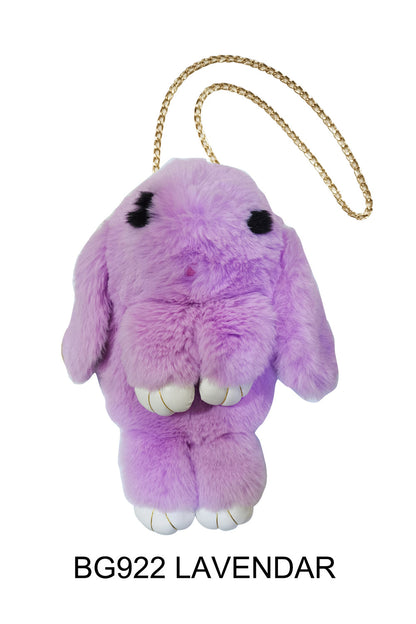 Pom Pom Bunny Crossbody Bag BG922 (6pc)