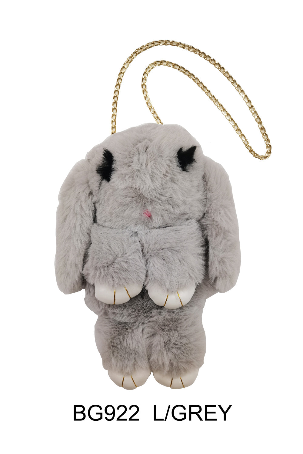 Pom Pom Bunny Crossbody Bag BG922 (6pc)