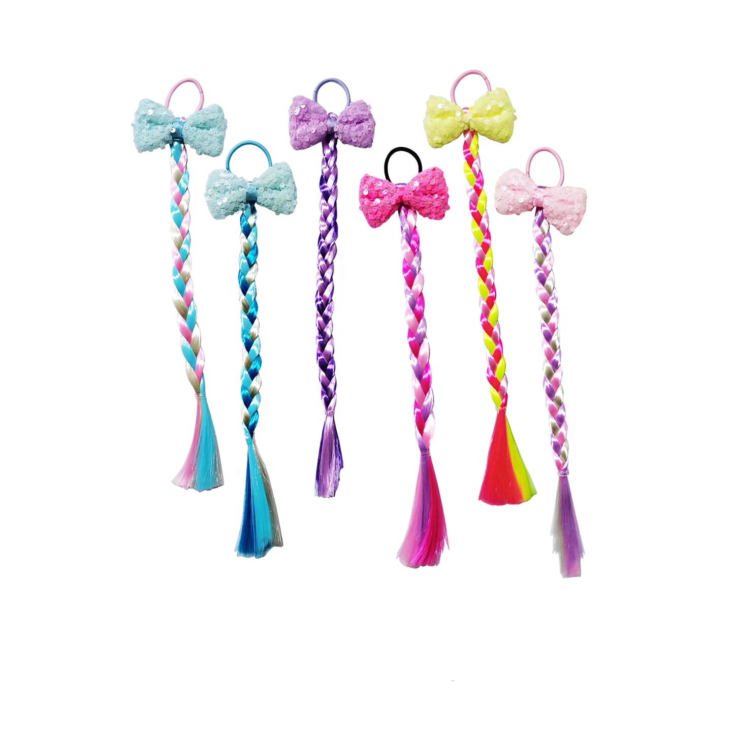 Wig Braid Ribbon Hair Decoration BR21015-49 (12PC)