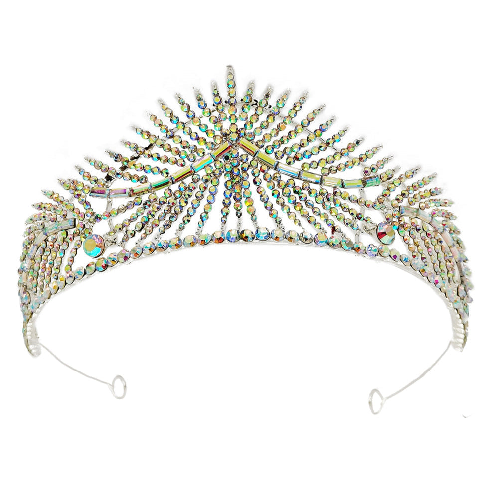 Crystal Tiara Crown CR111-15 (1pc)
