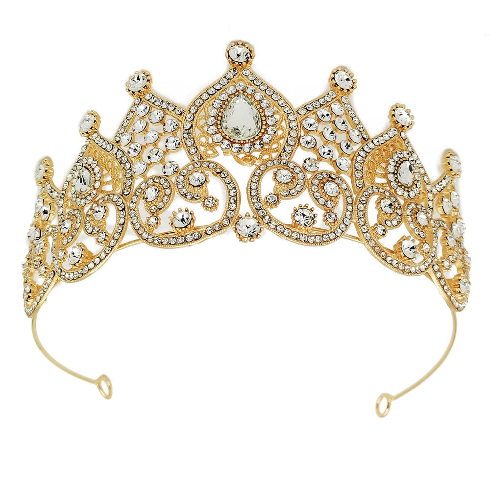 Crystal Tiara Crown CR111-30 (1pc)