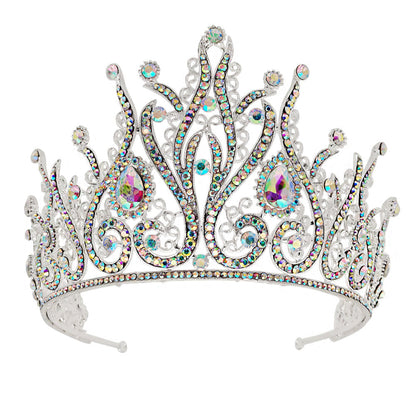 Crystal Tiara Crown CR1116-26 (1pc)