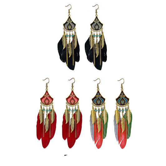 Feather Earring ER2826-65 (12PCS)