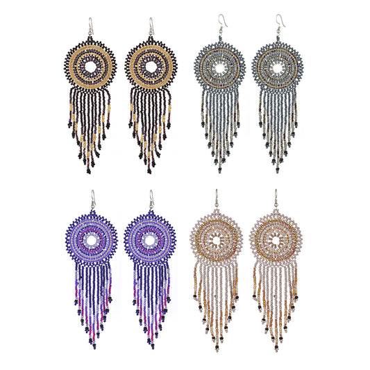 Circle Bead Earring ER2829-10 (12PC)