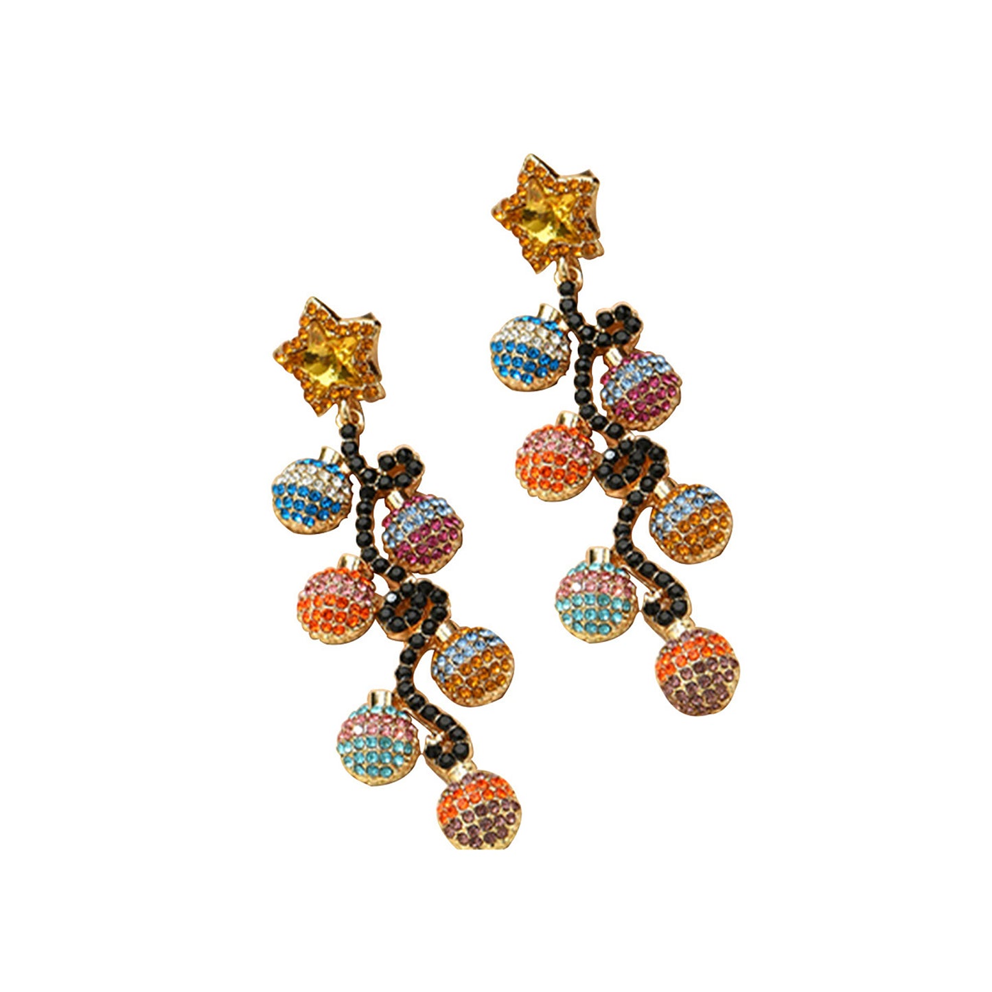 Christmas Light Earring ER2913-28. (12PC)