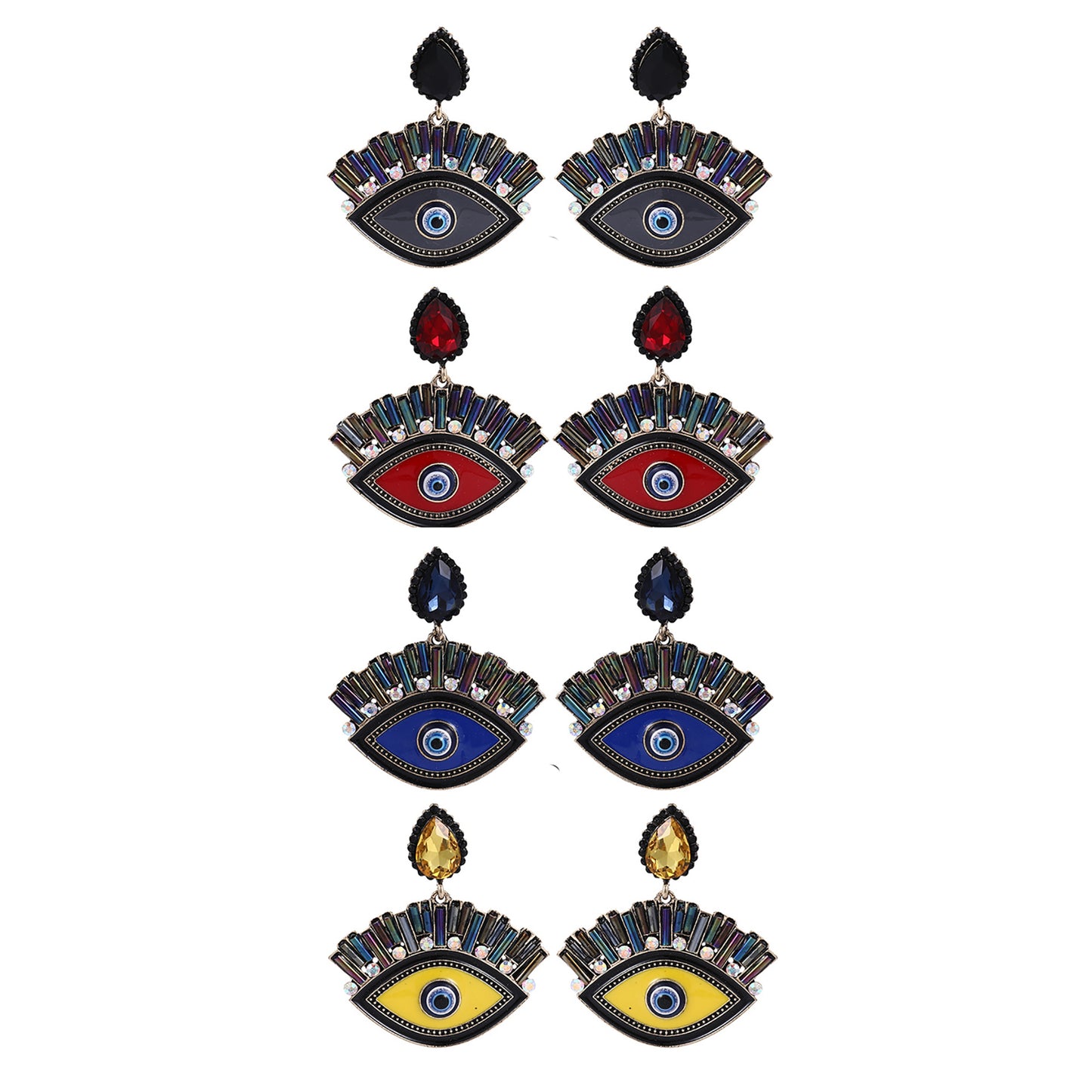 Evil Eye Earring ER904-27 (12PC)