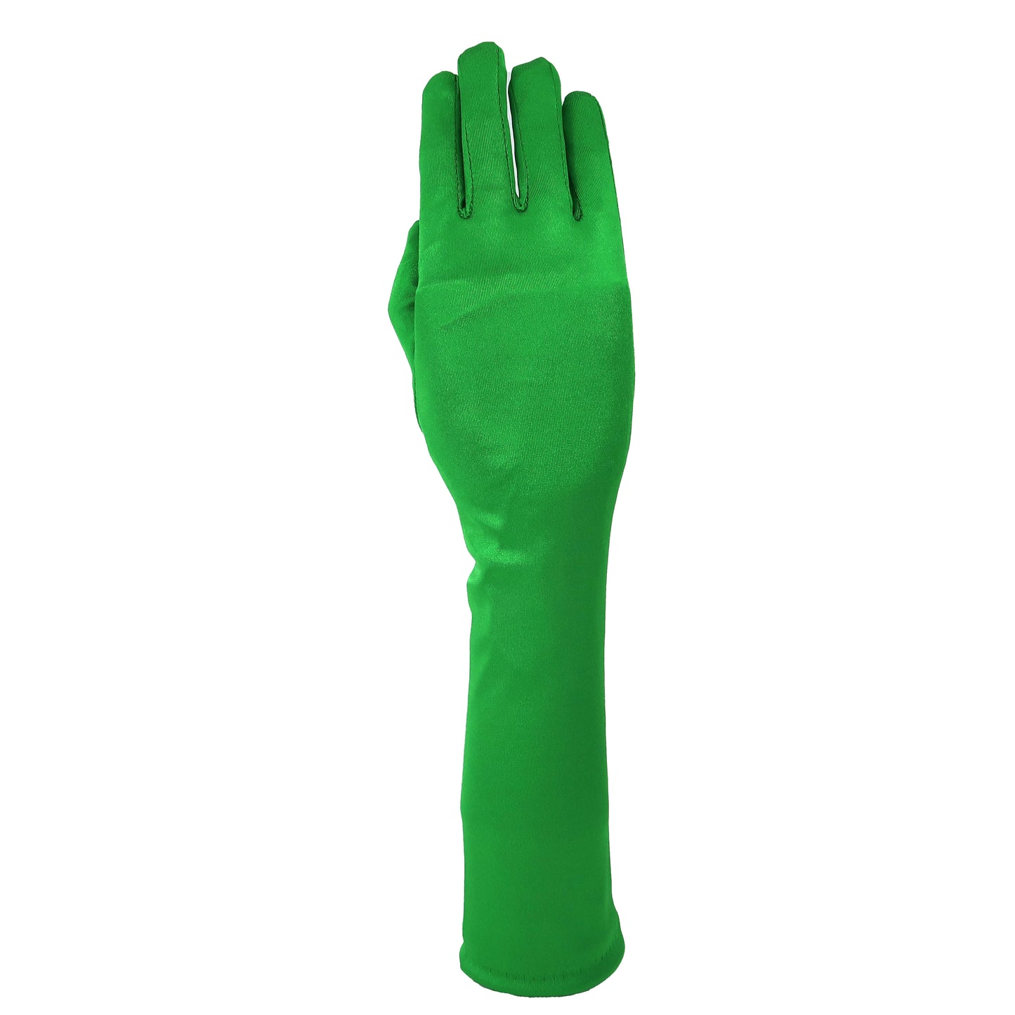 Satin 15 Inch Long Gloves FG528-8BL(6pc)