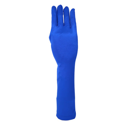 Satin 15 Inch Long Gloves FG528-8BL(6pc)