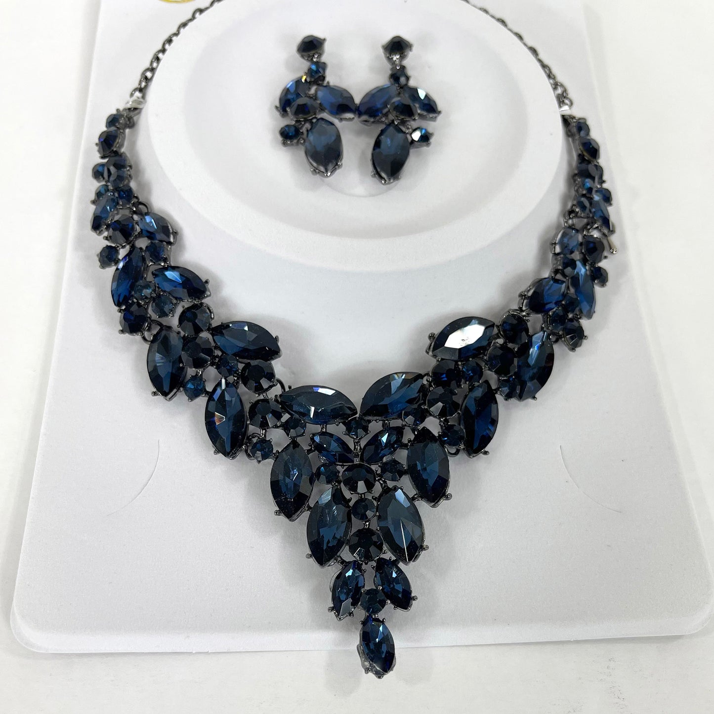Crystal Necklace Earring Set FJN367 (1PC)