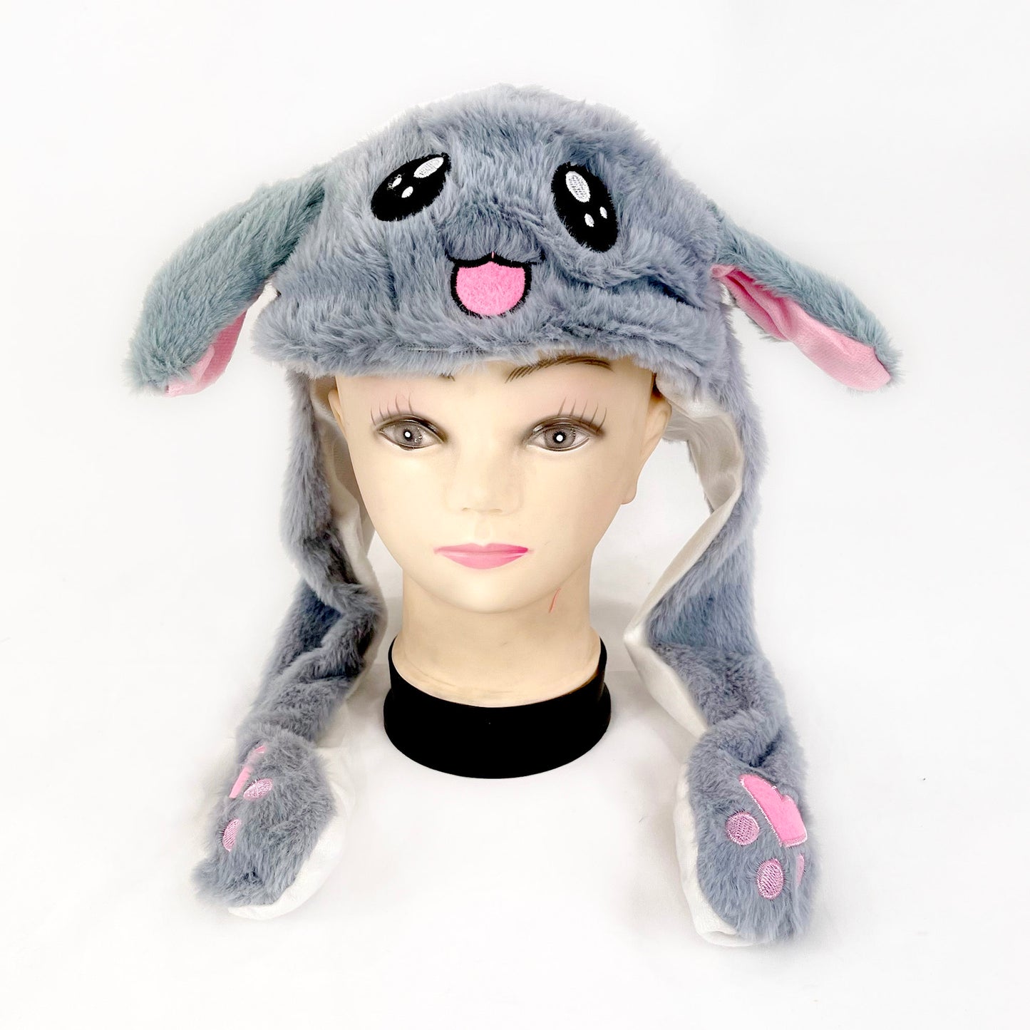 Cute Cartoon Face Moving Ear Beanie HA1215-2D (12PC)