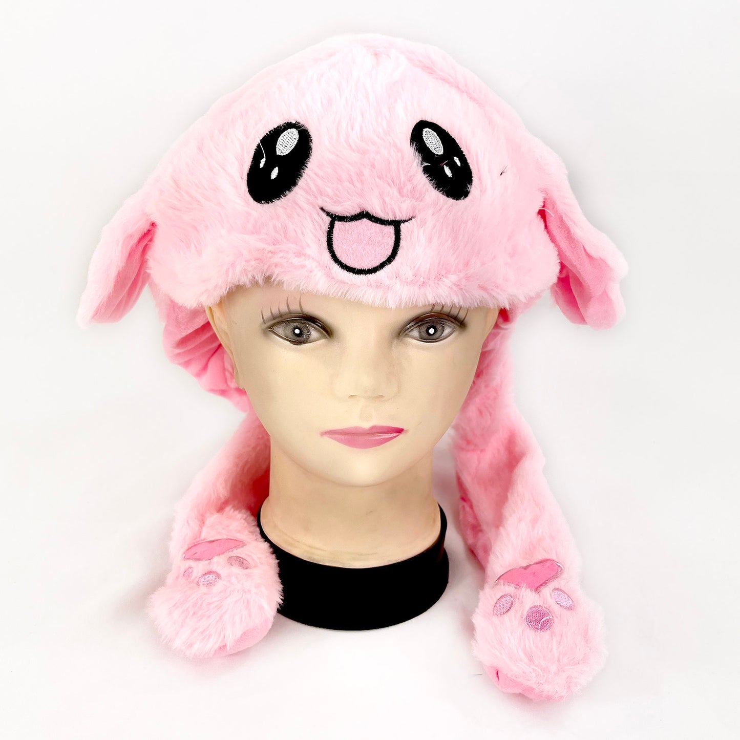 Cute Cartoon Face Moving Ear Beanie HA1215-2D (12PC)