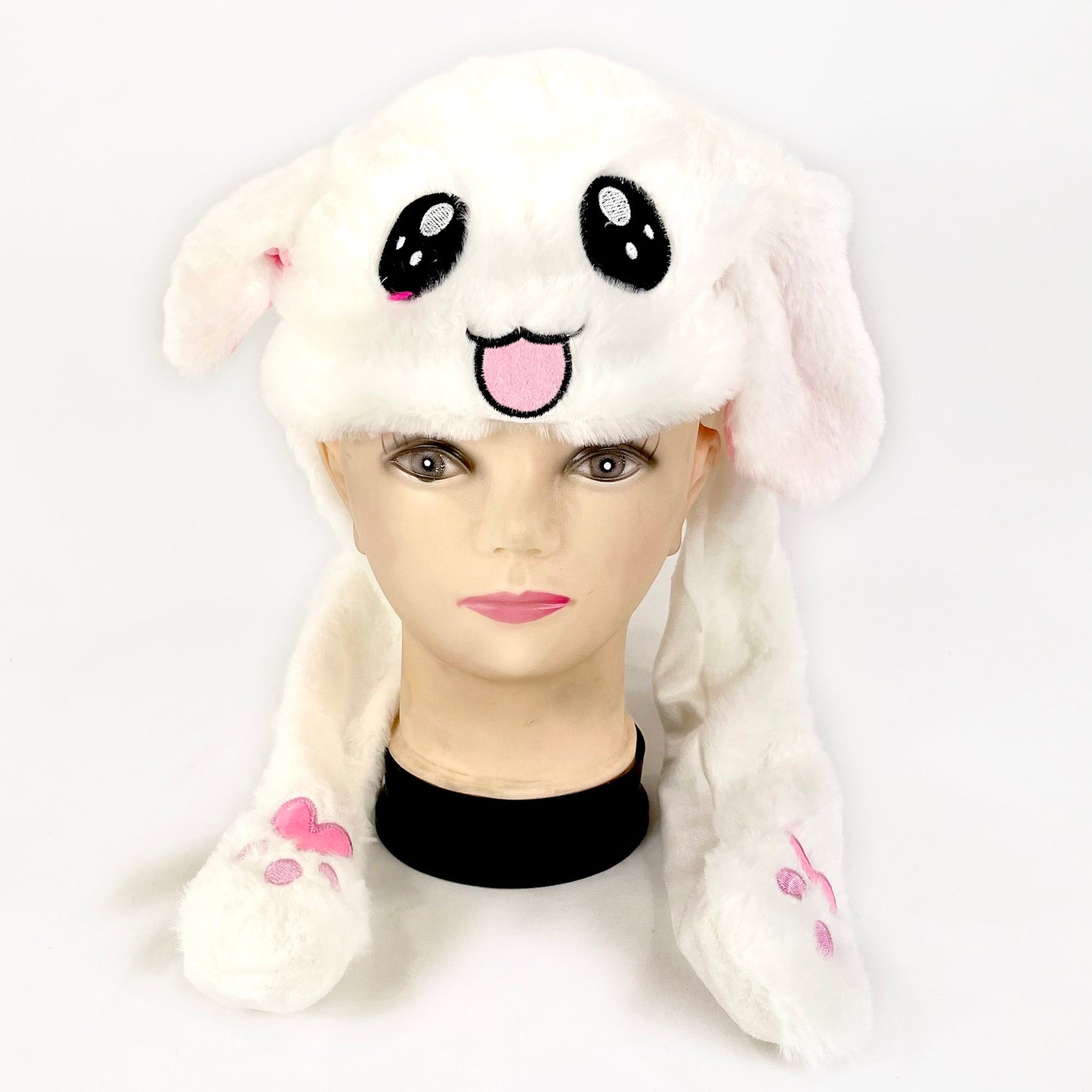 Cute Cartoon Face Moving Ear Beanie HA1215-2D (12PC)